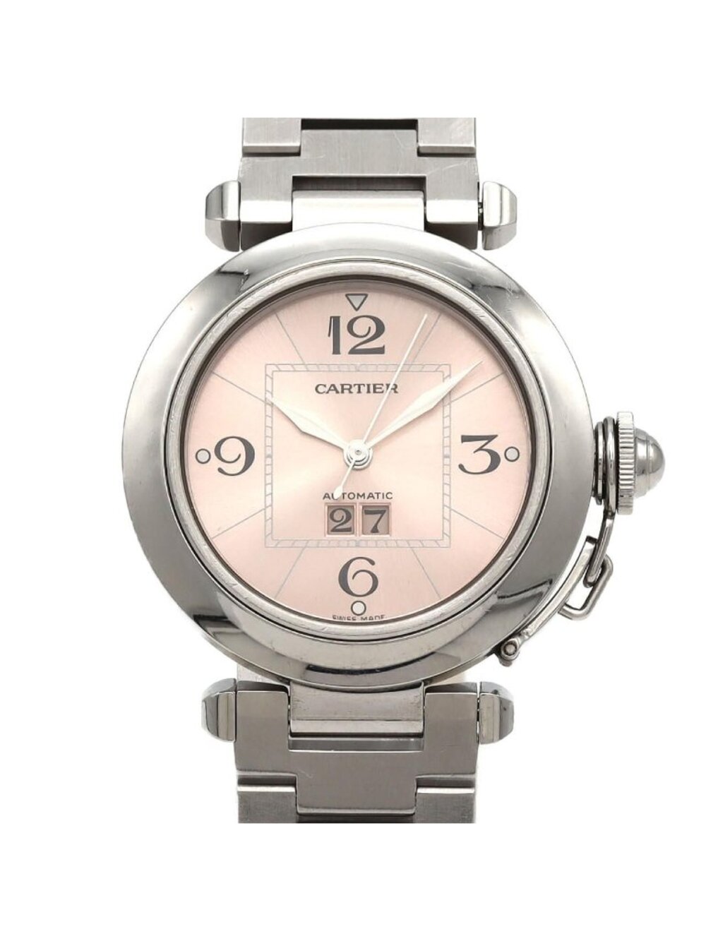 Cartier Pasha C Grande Date SS Automatic Watch
